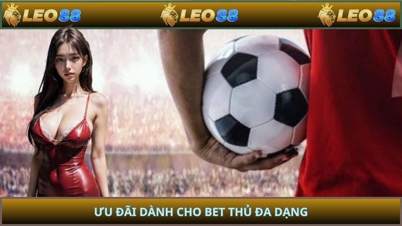 Ưu đãi dành cho bet thủ đa dạng