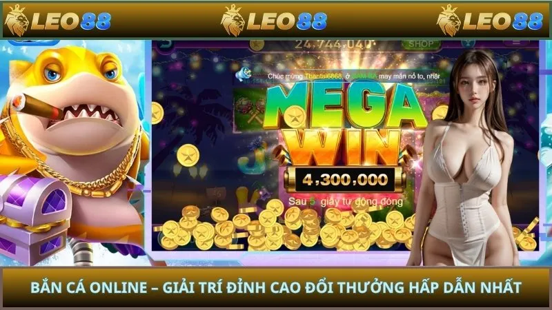 Bắn Cá Online – Giải Trí Đỉnh Cao Đổi Thưởng Hấp Dẫn Nhất