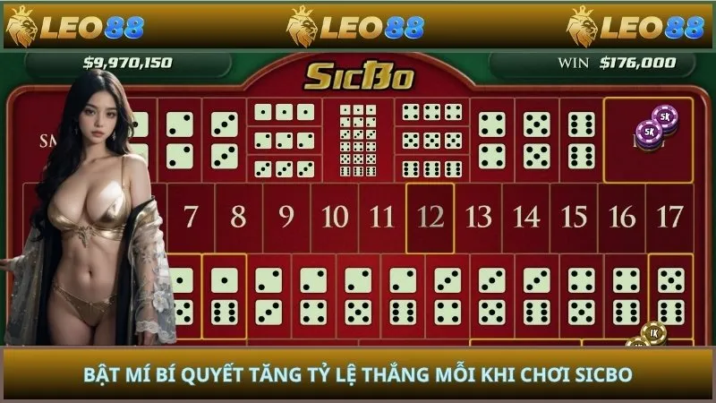 Bật mí bí quyết tăng tỷ lệ thắng mỗi khi chơi sicbo