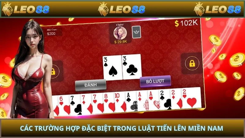 Các trường hợp đặc biệt trong luật tiến lên miền nam 