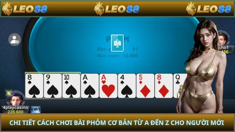Chi tiết cách chơi bài phỏm cơ bản từ A đến Z cho người mới
