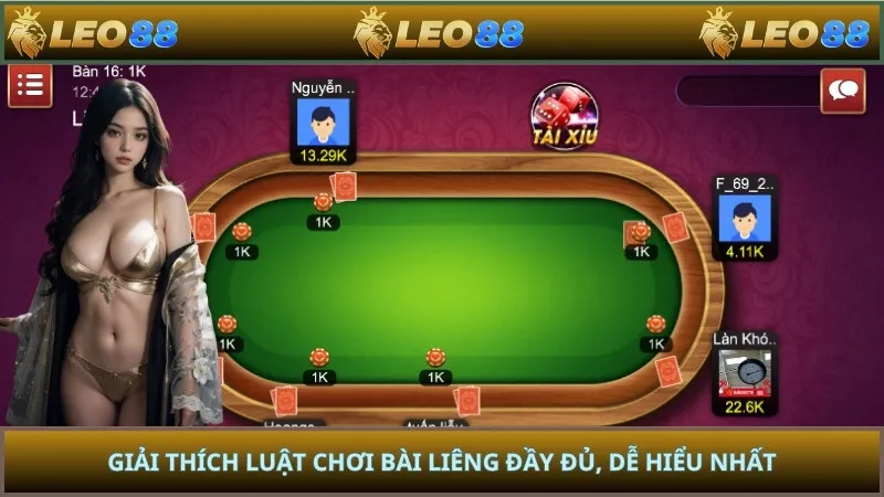 Giải thích luật chơi bài Liêng đầy đủ, dễ hiểu nhất