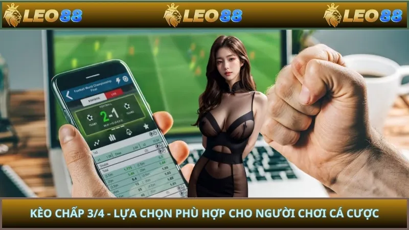 Kèo Chấp 3/4 - Lựa Chọn Phù Hợp Cho Người Chơi Cá Cược