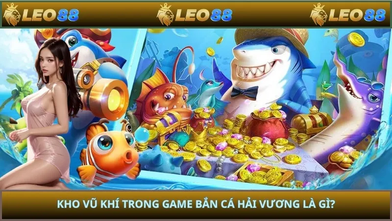 Kho vũ khí trong game bắn cá hải vương là gì?