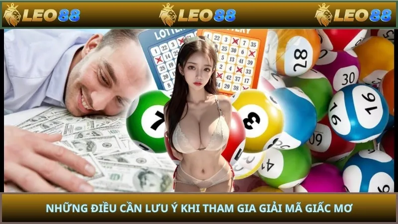 Những điều cần lưu ý khi tham gia giải mã giấc mơ