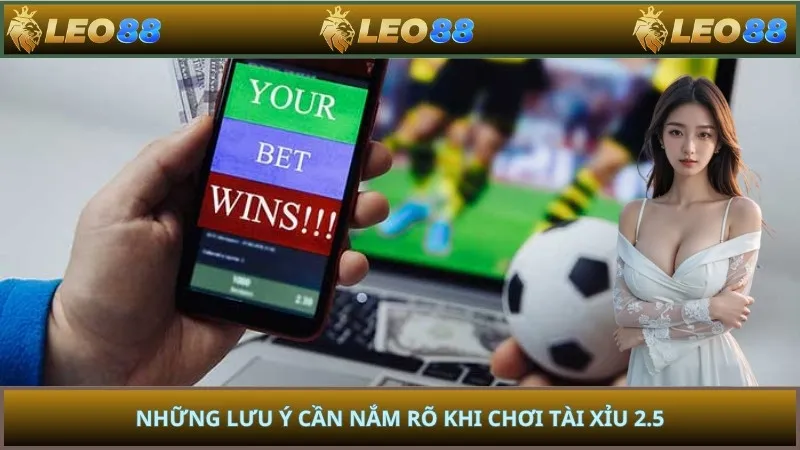 Những lưu ý cần nắm rõ khi chơi Tài Xỉu 2.5