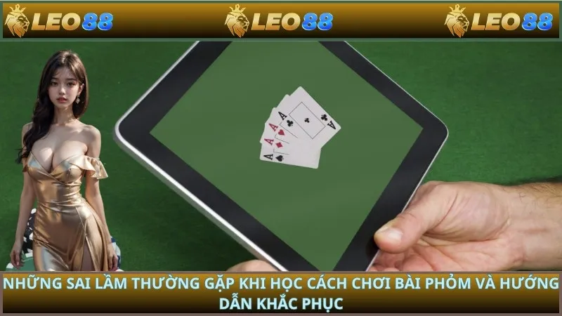Những sai lầm thường gặp khi học cách chơi bài phỏm và hướng dẫn khắc phục