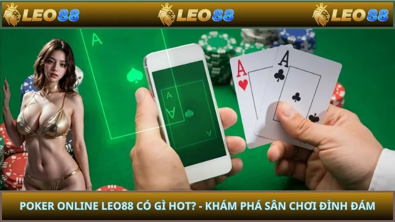 Poker Online LEO88 Có Gì Hot? - Khám Phá Sân Chơi Đình Đám