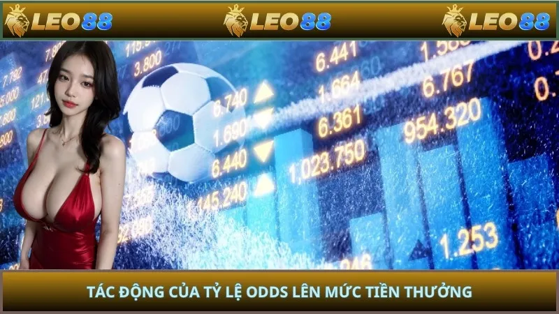 Tác động của tỷ lệ odds lên mức tiền thưởng