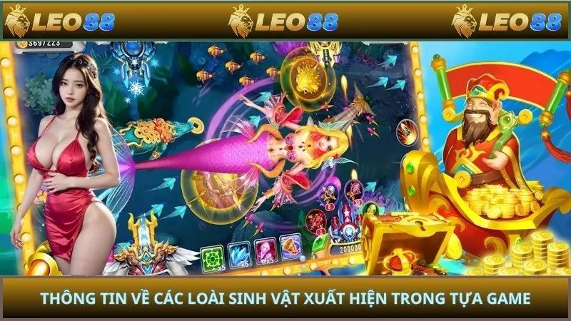 Thông tin về các loài sinh vật xuất hiện trong tựa game