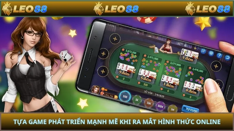 Tựa game phát triển mạnh mẽ khi ra mắt hình thức online