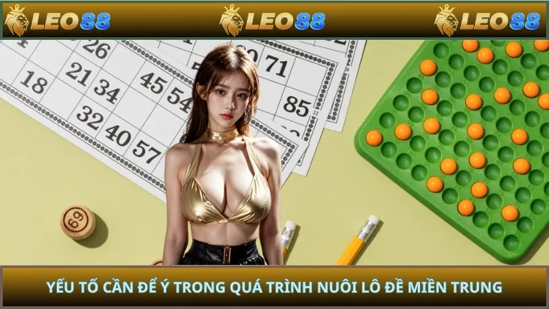 Yếu tố cần để ý trong quá trình nuôi lô đề miền Trung